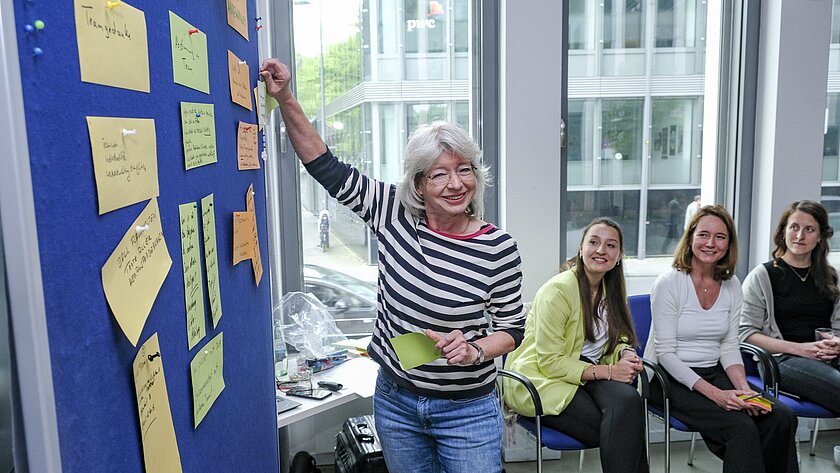 Kreativität und Anregungen erwünscht: 3k-Workshops setzen Ideen und Potenziale frei. Foto: Florian Lang/IW